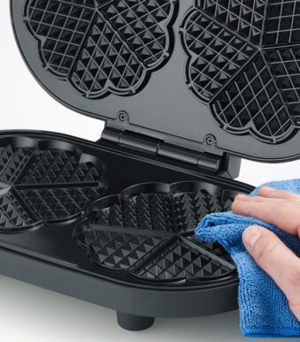 SEVERIN Duo-Wafelijzer Black Line WA 2118, zwart