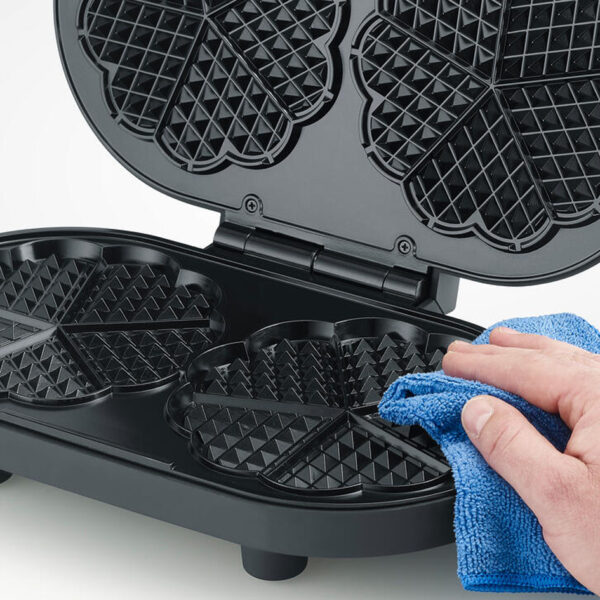 SEVERIN Duo-Wafelijzer Black Line WA 2118, zwart