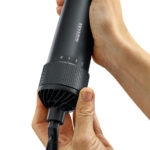 SEVERIN Warmelucht Lockenborstel WL 0241, antraciet / zwart