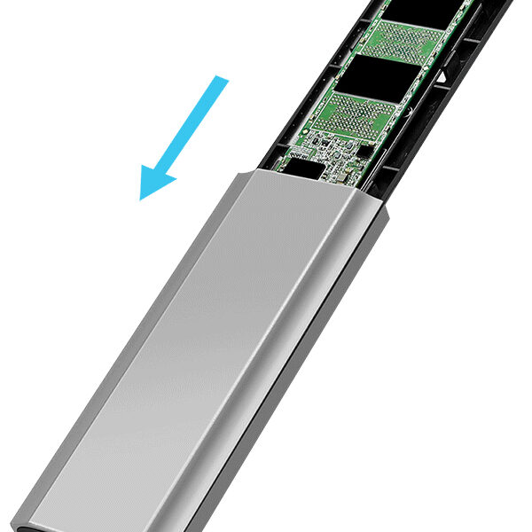 LogiLink USB 3.2 behuizing voor M.2 NVMe SSD, 10 Gbps