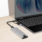 LogiLink USB 3.2 behuizing voor M.2 NVMe SSD, 10 Gbps