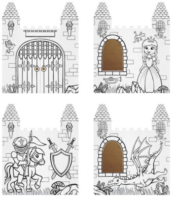 Fellowes Bankers Box XL speelkartonnen kasteel van golfkarton