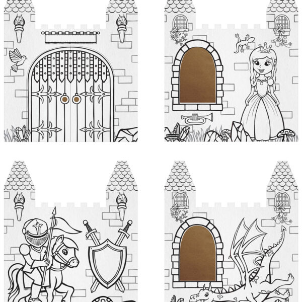 Fellowes Bankers Box XL speelkartonnen kasteel van golfkarton