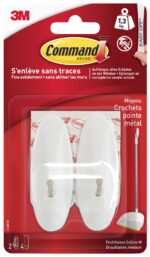 3M Command draadhaak kunststof wit maat M