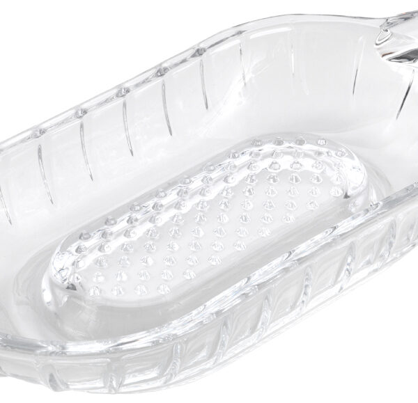 Metaltex glasrasp voor appels en groenten, transparant