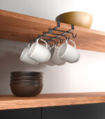 Metaltex My-Mug LAVA tassenhouder, mat-zwart