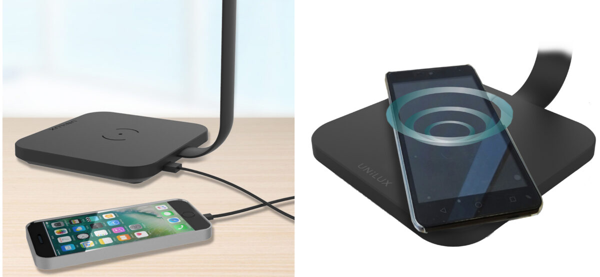 UNiLUX daglichtlamp TIMELIGHT dimbaar zwart