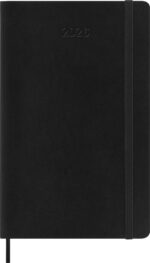 MOLESKINE Weekagenda 2026, L/A5, Softcover, zwart
