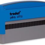 Tekstmarkeerstift Printy 4916, blauw etui