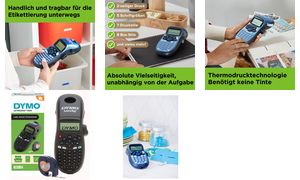 DYMO handheld labelprinter 'LetraTag Black LT-100H' DYMO handheld labelprinter 'LetraTag Black LT-100H'