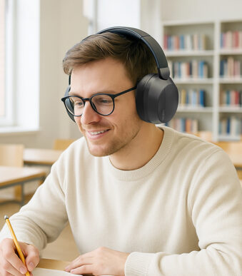 LogiLink Bluetooth 6.0 Headset Sound Wave - zwart