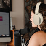 LogiLink BT 6.0 Headset SOUND WAVE, Bluetooth, crème