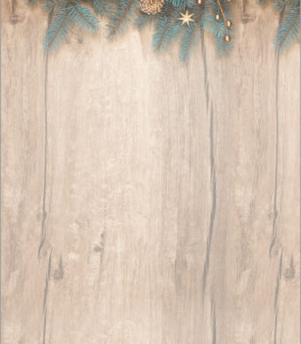 Sigel Kerst-Motivpapier 'Golden Greens', A4, 90 g/m²