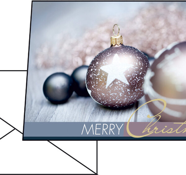 Kerst-wenskaart 'Exquisite', formaat A6, papiergewicht 220 g/m²