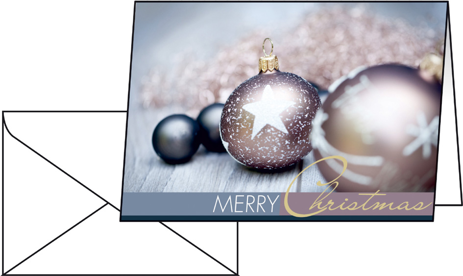 Kerst-wenskaart 'Exquisite', formaat A6, papiergewicht 220 g/m² Kerst-wenskaart 'Exquisite', formaat A6, papiergewicht 220 g/m²