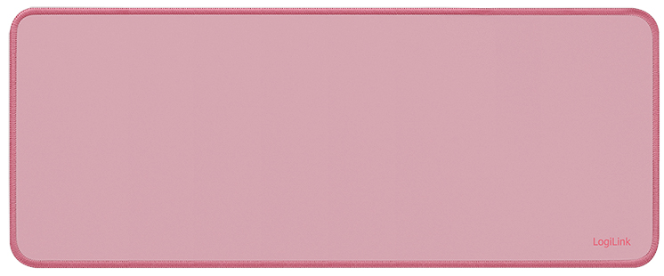 LogiLink Muismat XXL, 700 x 300 mm, roze