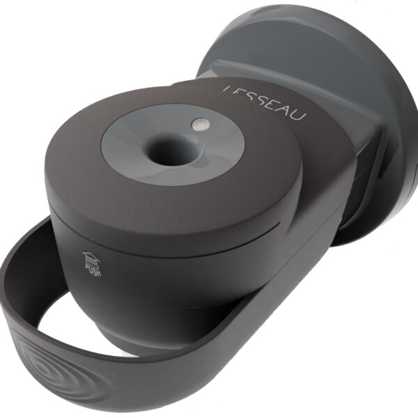 LESSEAU Zeepdispenser voor vaste zeep, zwart