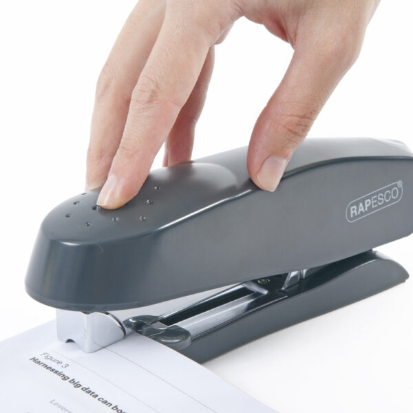 Rapesco Nietmachine ECO Spinna, grijs