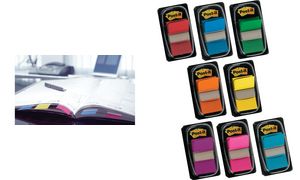 Post-it Index tabbladen, 25,4 x 43,2 mm, blauw