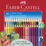 Faber-Castell driehoekige kleurpotloden Colour GRIP, 36 stuks