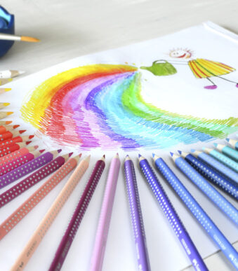 Faber-Castell driehoekige kleurpotloden Colour GRIP, 48 stuks