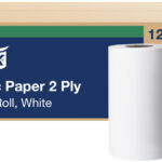 Tork Allesreiniger Poetspapier, 2-laags, wit, 55 meter - krachtig