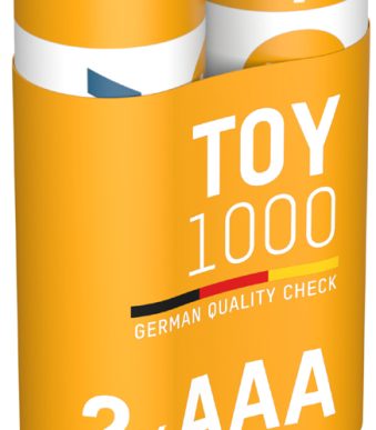 ANSMANN Toy NiMH Oplaadbare Batterijen AAA 1000 mAh, 2 stuks