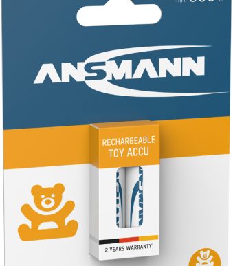 ANSMANN Toy NiMH Oplaadbare Batterijen AAA 1000 mAh, 2 stuks