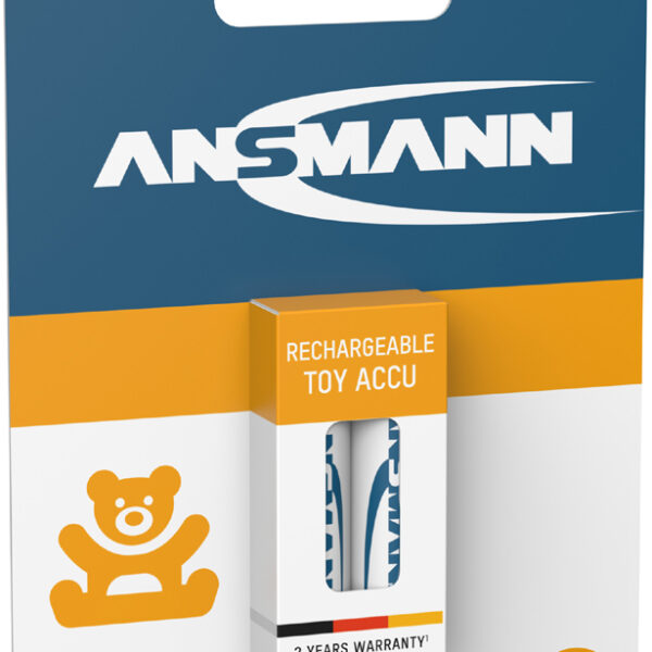 ANSMANN Toy NiMH Oplaadbare Batterijen AAA 1000 mAh, 2 stuks