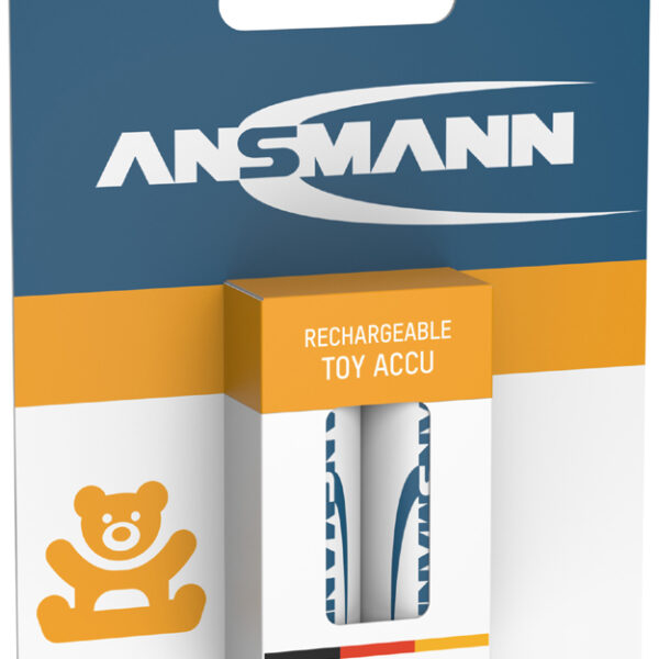 ANSMANN Toy NiMH Oplaadbare Batterijen AA 2700 mAh, 2 stuks