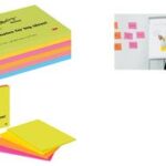 Post-it Meeting Notes Super Sticky zelfklevende notitieblokken, 152 x 203 mm, 4 kleuren