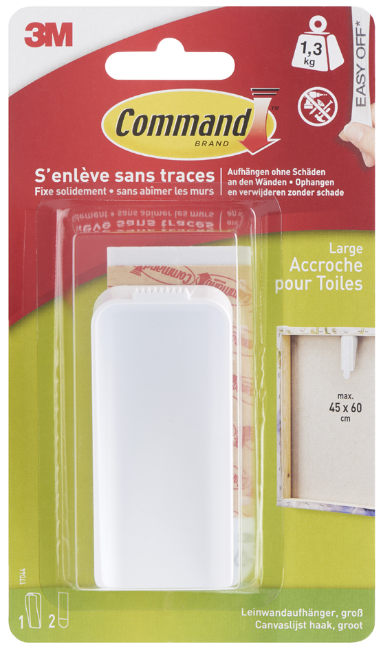 3M Command Schilderijhangers voor canvasdoeken tot 450 x 600 mm 3M Command Schilderijhangers voor canvasdoeken tot 450 x 600 mm