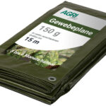 AGRIplus dekzeil met ogen, 3 x 4 m, groen, 150 g/m²