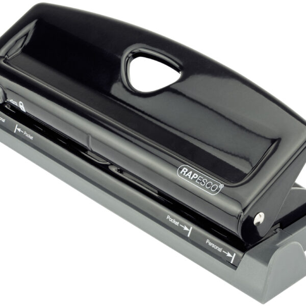 RAPESCO Perforator voor Agendaplanner, zwart