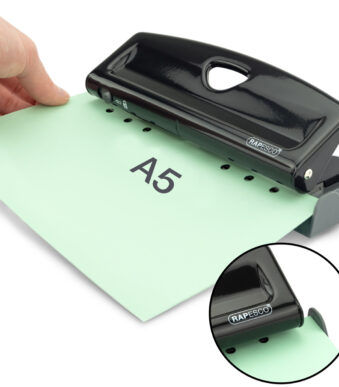 RAPESCO Perforator voor Agendaplanner, zwart
