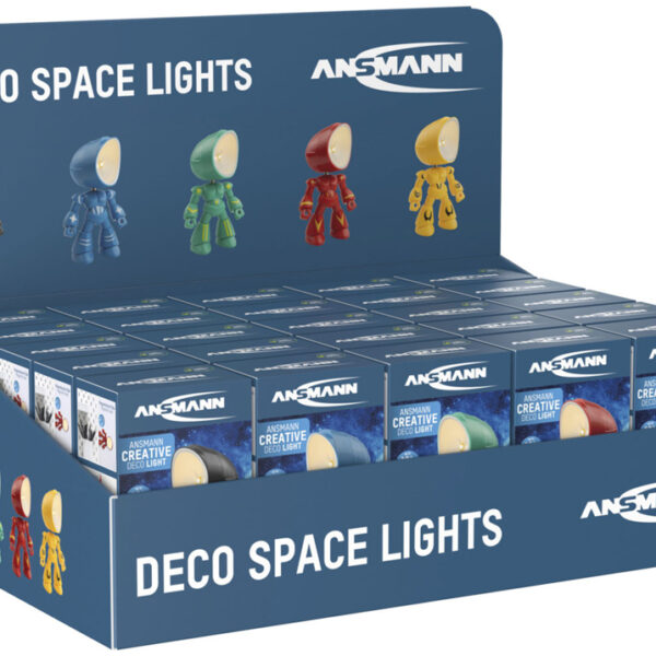 ANSMANN LED-decoratielamp DECO SPACE LIGHT, display met 25 stuks