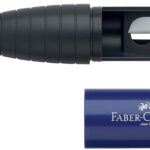 FABER-CASTELL Gum-puntenslijper combinatie, rood/blauw