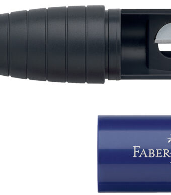 FABER-CASTELL Gum-puntenslijper combinatie, rood/blauw