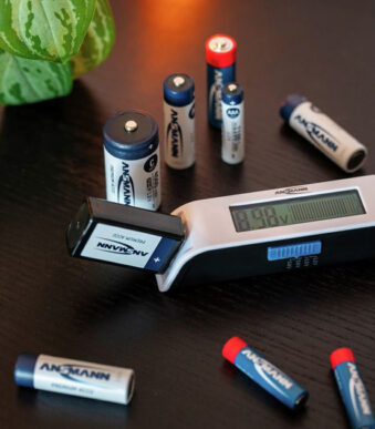 ANSMANN Batterij Tester Comfort Check met LCD-Display