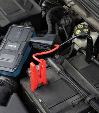 ANSMANN Jumpstarter 10.0 met powerbank en zaklamp, zwart/blauw