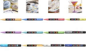 Pigmentstift, helder oranje.