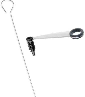 Metaltex radijssnijder, lengte 293 mm, zilver/zwart