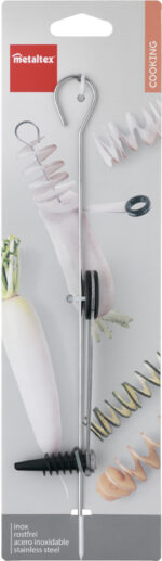 Metaltex radijssnijder, lengte 293 mm, zilver/zwart