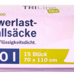 Secolan TRILine zware lasten-afvalzak extra stevig, 120 liter.