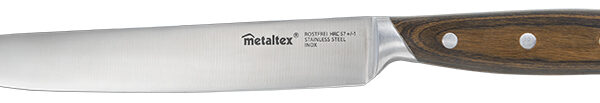 Metaltex Heritage vleesmes met houten handgreep, 330 mm