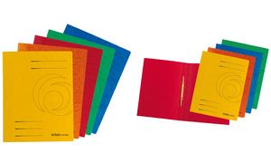 Herlitz ordner easyorga, A4, geruit, geel