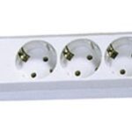 BACHMANN stekkerdoos 3-voudig wit met kabelopberging