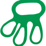 HYGOSTAR Handschoenspanner, polyurethaanfolie, groen