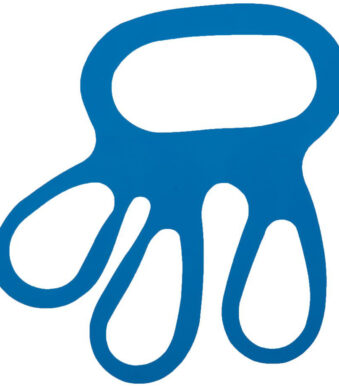 HYGOSTAR Handschoenspanner, polyurethaan folie, blauw
