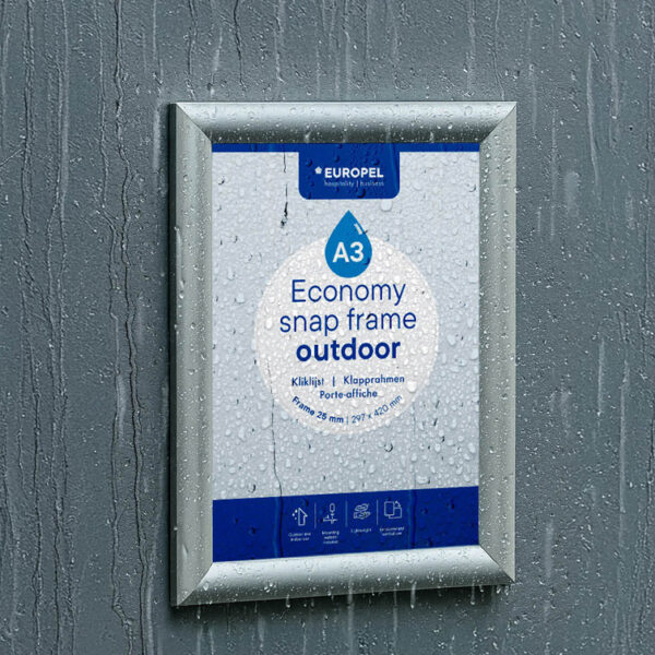 EUROPEL Posterlijst Economy Outdoor A3, 25 mm